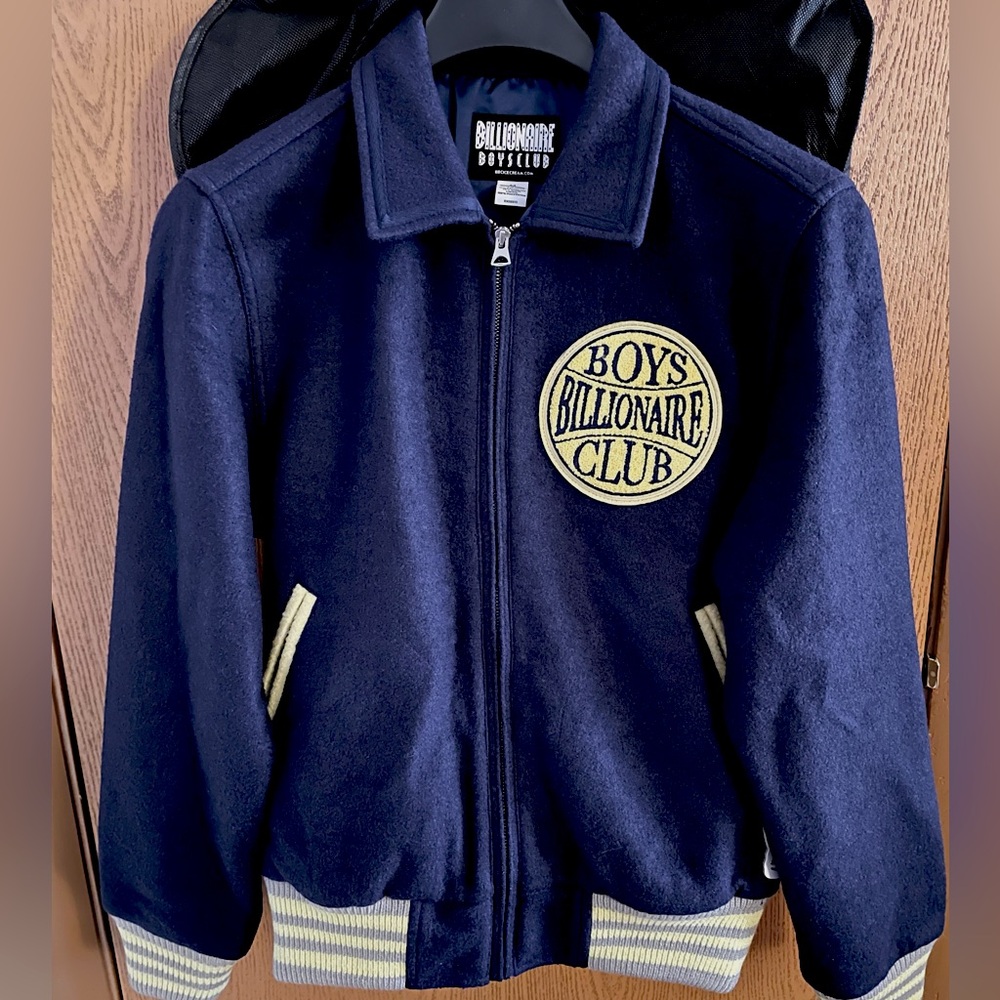 Billionaire Boys Club Space Suit Varsity Jacket, Medium, NWT